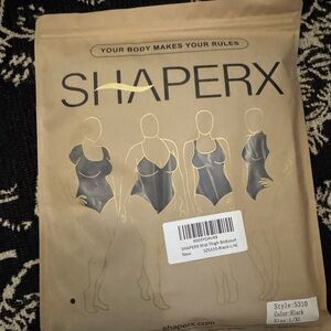 ShaperX Black Bodysuit